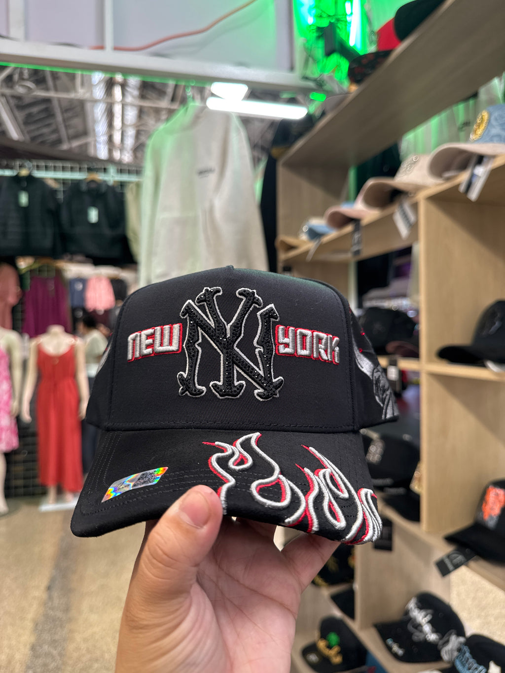 NY RED AND BLACK