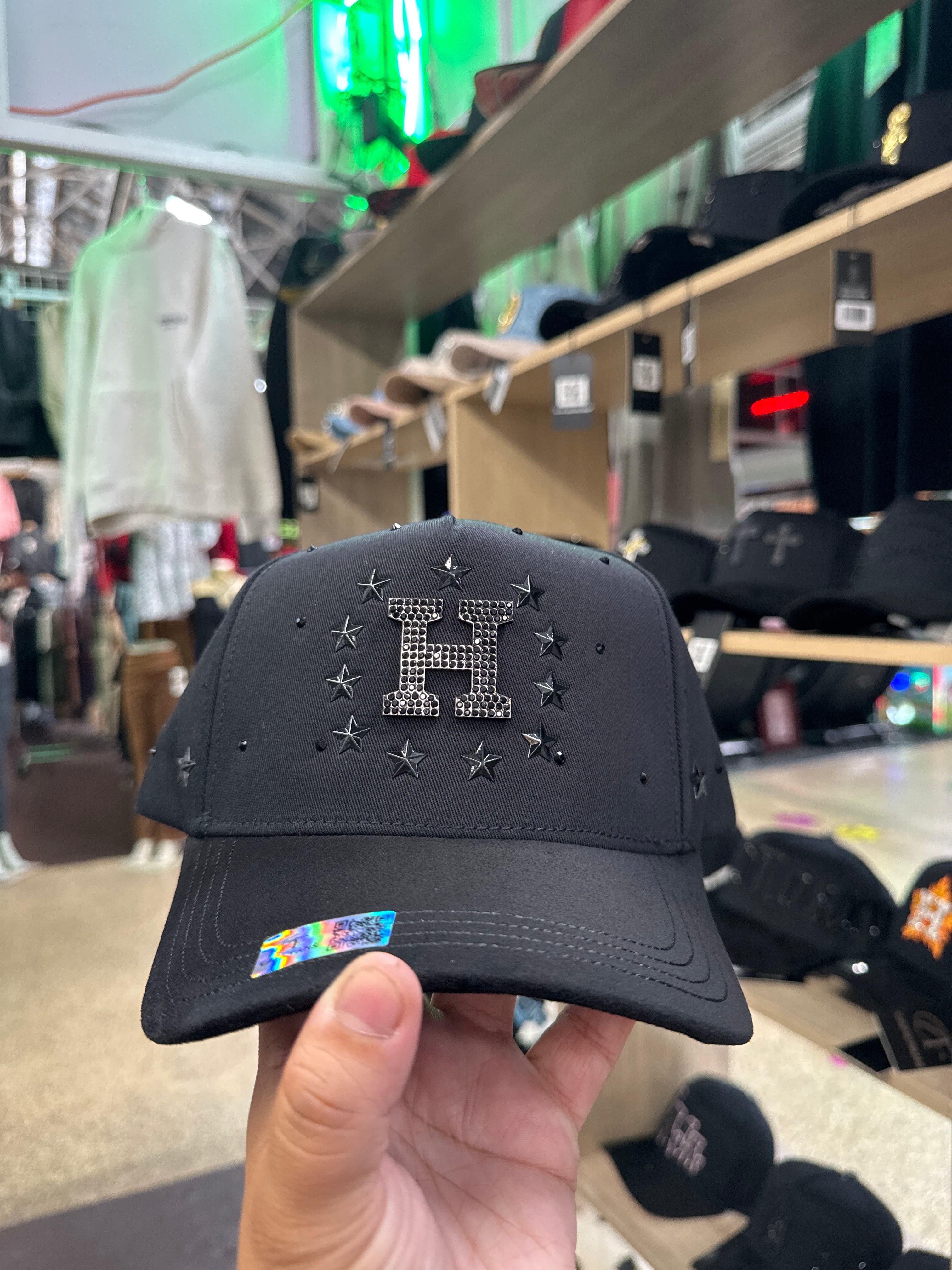 Houston with diamonds